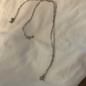 Sleek Silver Chain Necklace